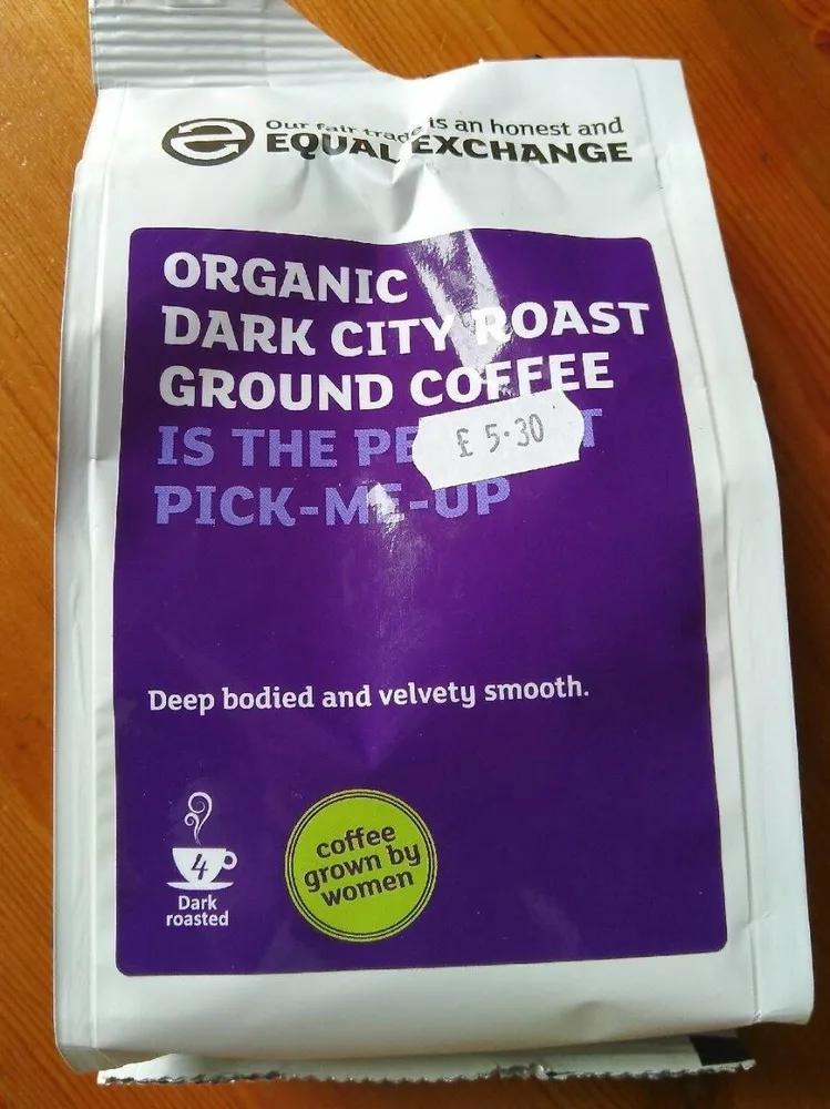 Organic Dark City Roast Ground Coffee