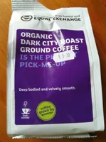 Organic Dark City Roast Ground Coffee