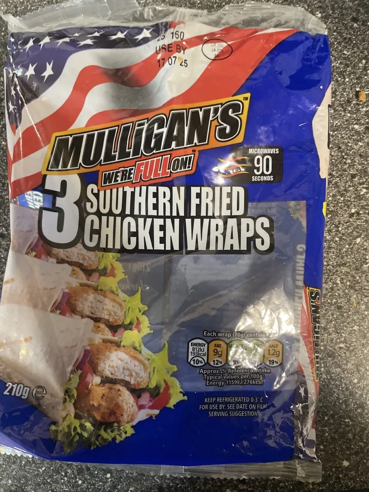 Southern Fried Wrap