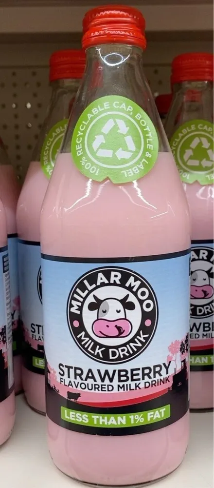 Strawberry Flavoured Milk Drink