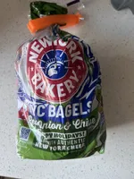 Onion and chive bagel