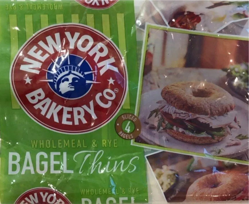 Wholemeal & Rye Bagel Thins