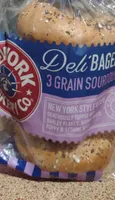 Deli Bagels 3 Grain Sourdough