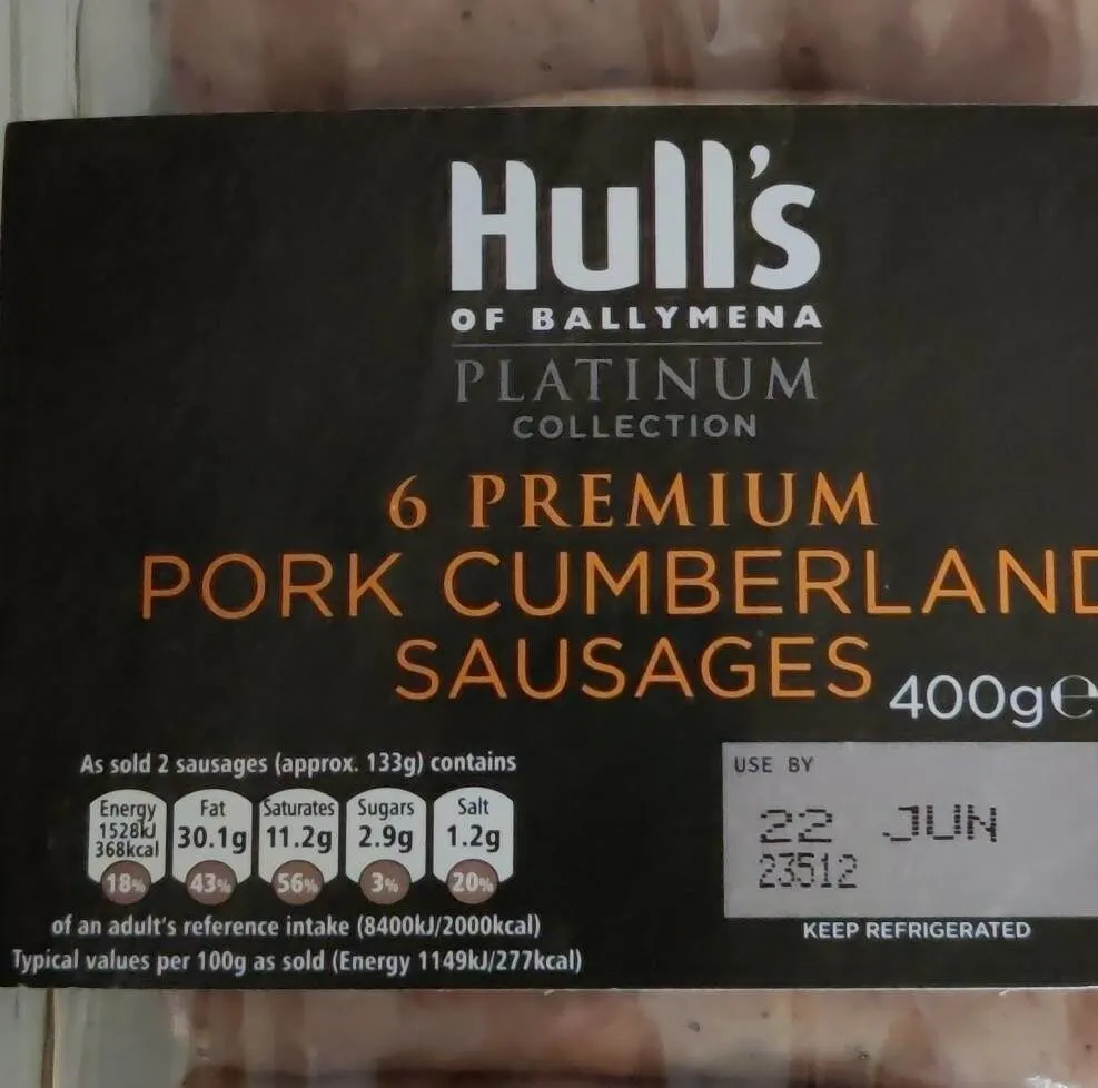Pork Cumberland Sausages