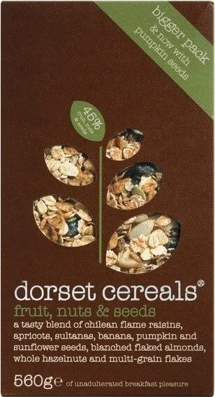 Dorset cereals classic fruit, nuts and seeds muesli