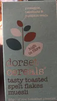 Tasty toasted spelt flakes muesli