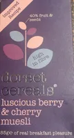 Luscious berry and cherry muesli