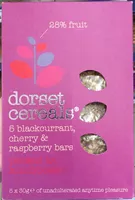 Blackcurrant, cherry & raspberry bars