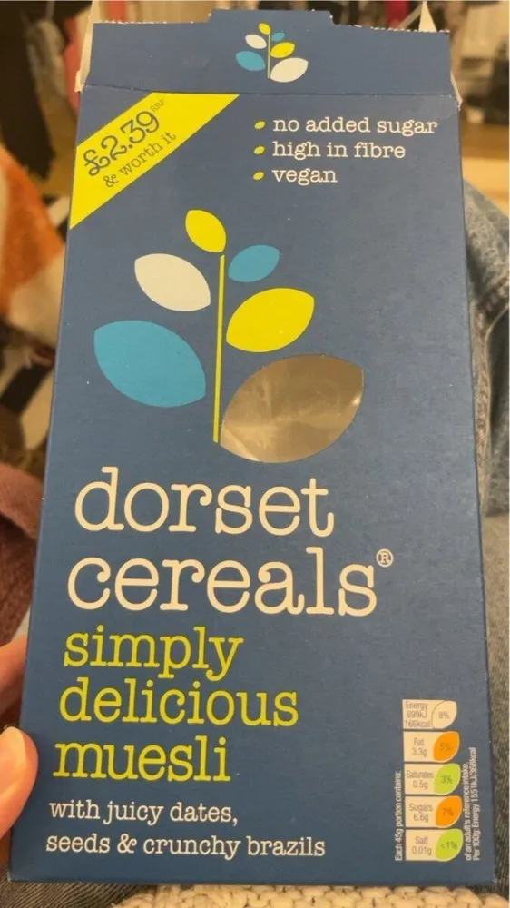 Simply delicious muesli