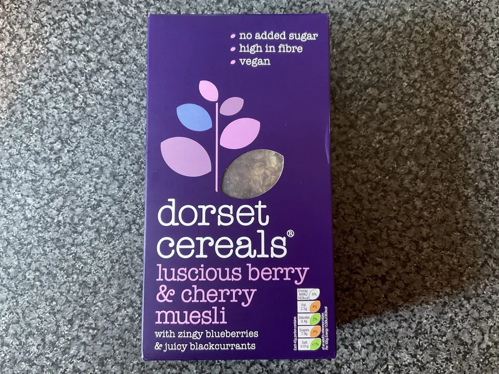 Luscious Berry and Cherry Muesli