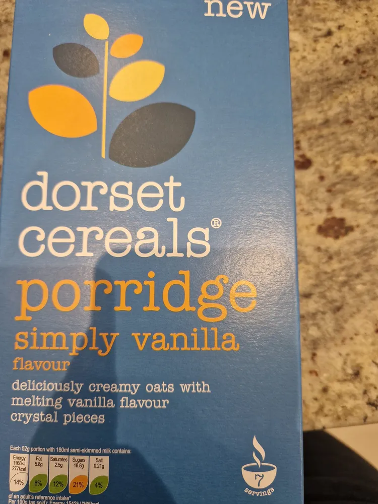 Porridge Simply Vanilla Flavour