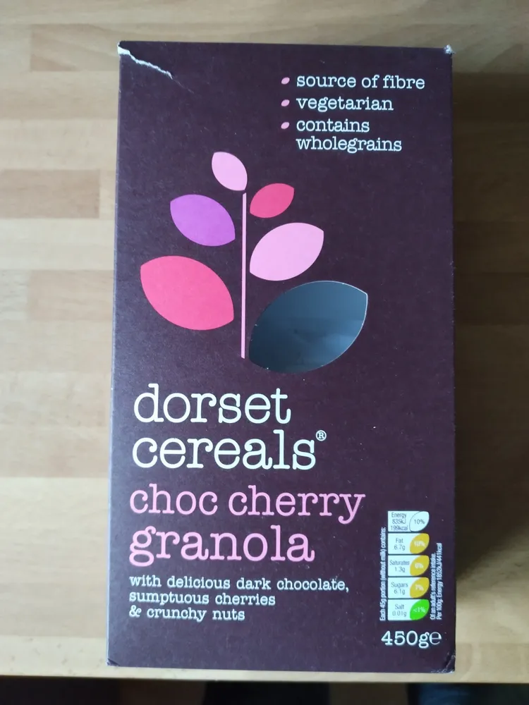 choc cherry granola