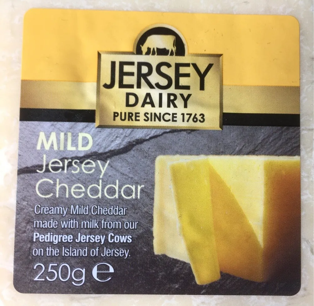 Mild jersey cheddar