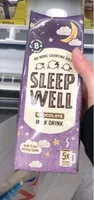 Sleep well chocolate milk drink