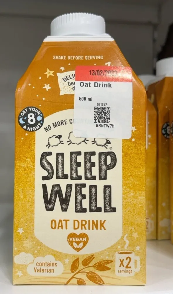 Sleep well oat drink