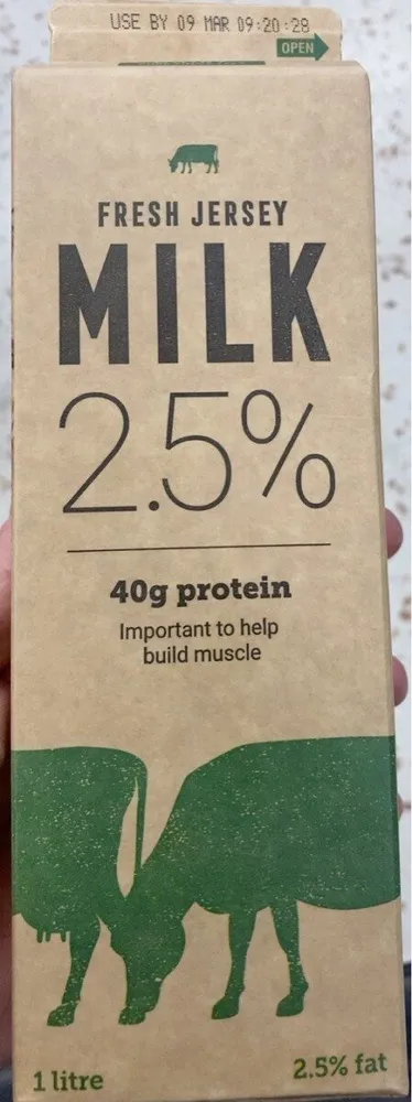 Fresh Jersey Milk