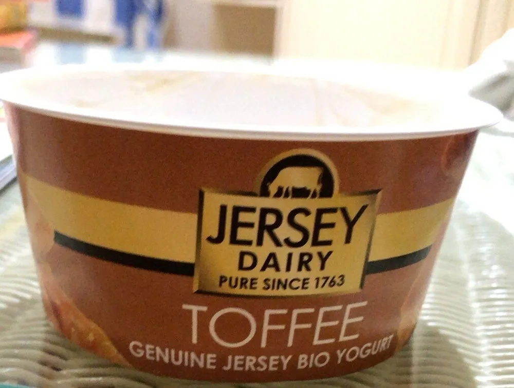 Toffee genuine jersey bio yogurt