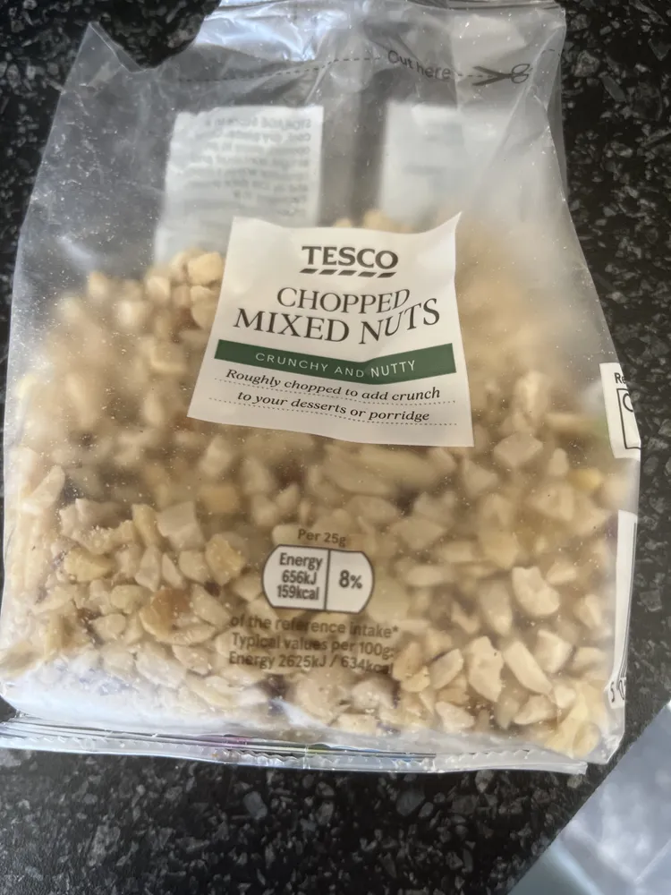 Chopped Mixed Nuts