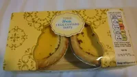 Tesco Egg Custard Tarts 2 Pack