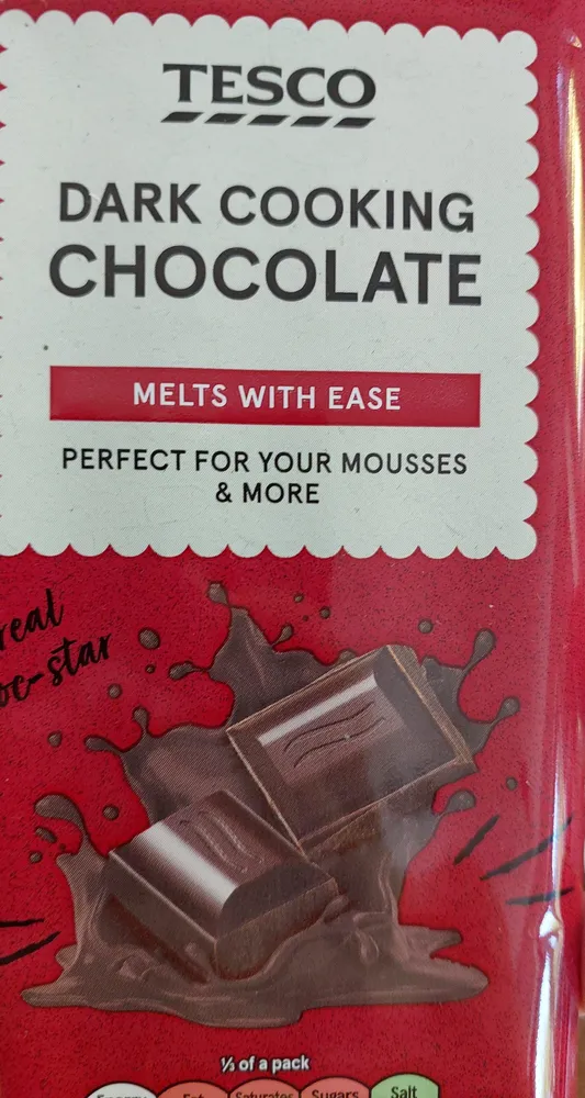 Dark Cooking Chocolate