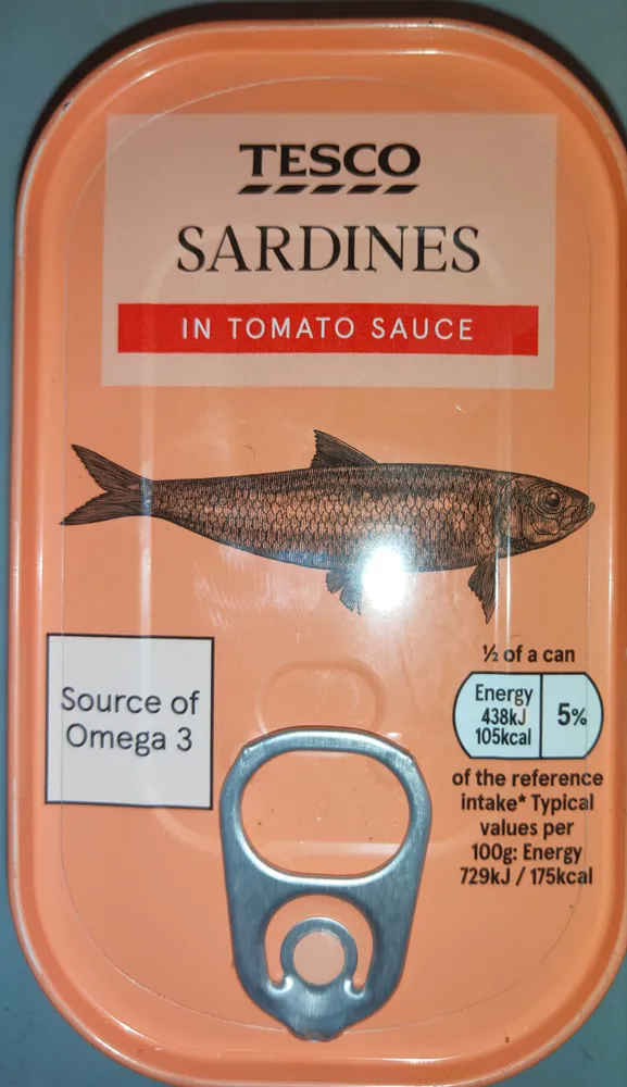 Tesco Sardines in Tomato Sauce