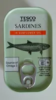 Tesco Sardines in Sunflower Oil