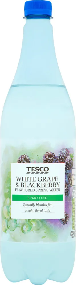 Sparkling Water White Grape & Blackberry