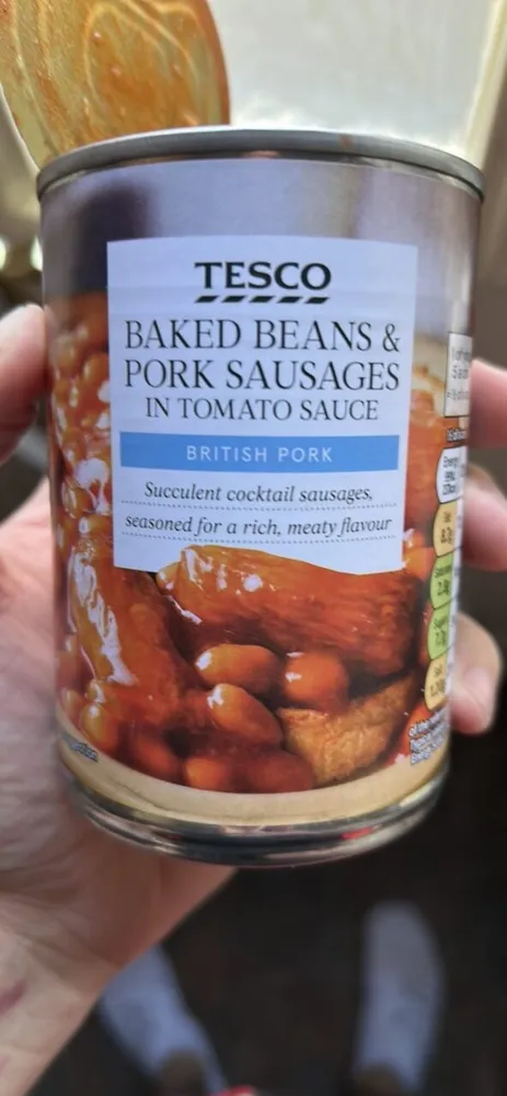 Baked Beans & Pork Sausages in Tomato Sauce