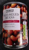 Taco Mixed Beans in Spicy Tomato Sauce