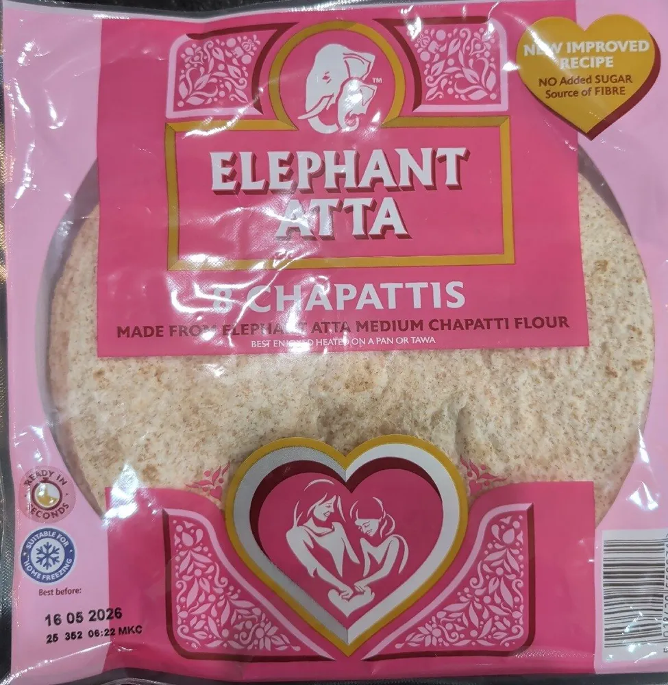 8 Chapattis