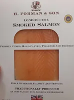 Forman and Son London Cure smoked salmon