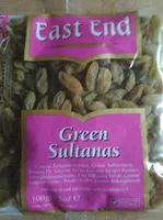 Pasas sultanas verdes
