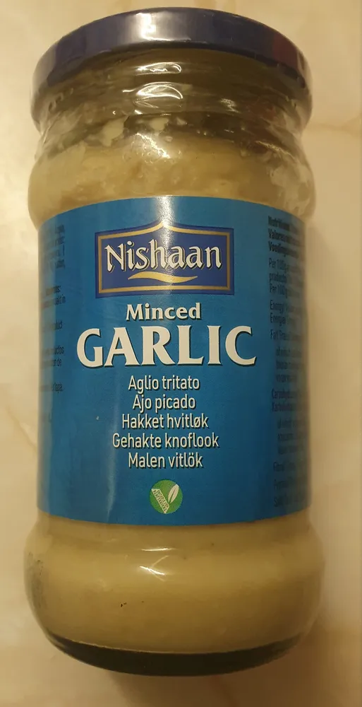 Minced garlic