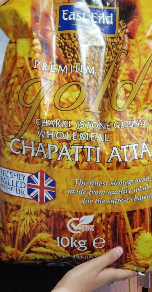 Wholemeal chapatti atta