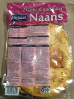 2 Naans Ail Et Coriandre