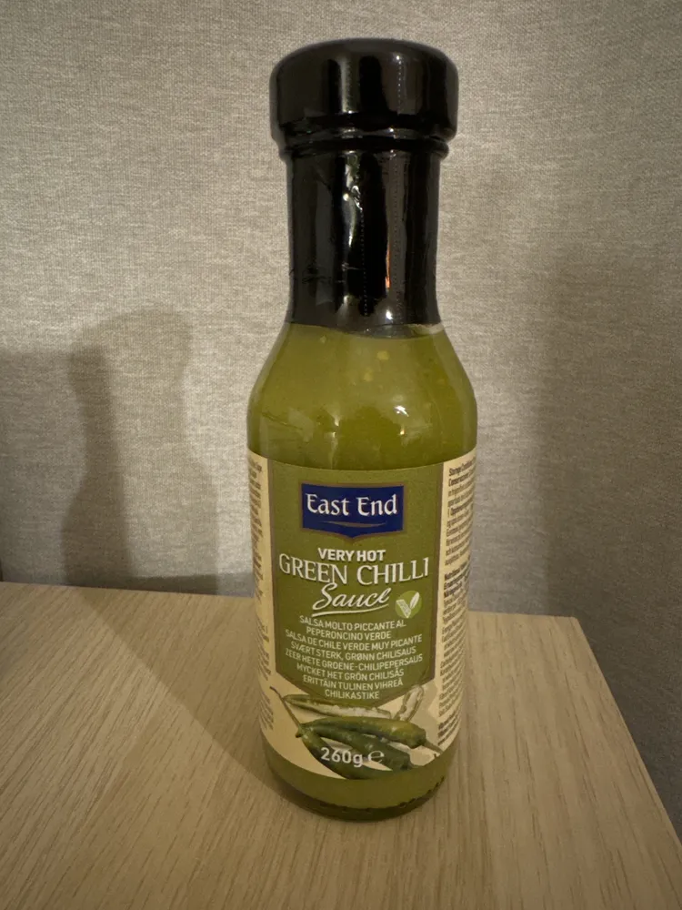 Very Hot Green Chilli Sauce