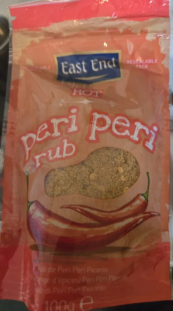 Hot Peri peri rub