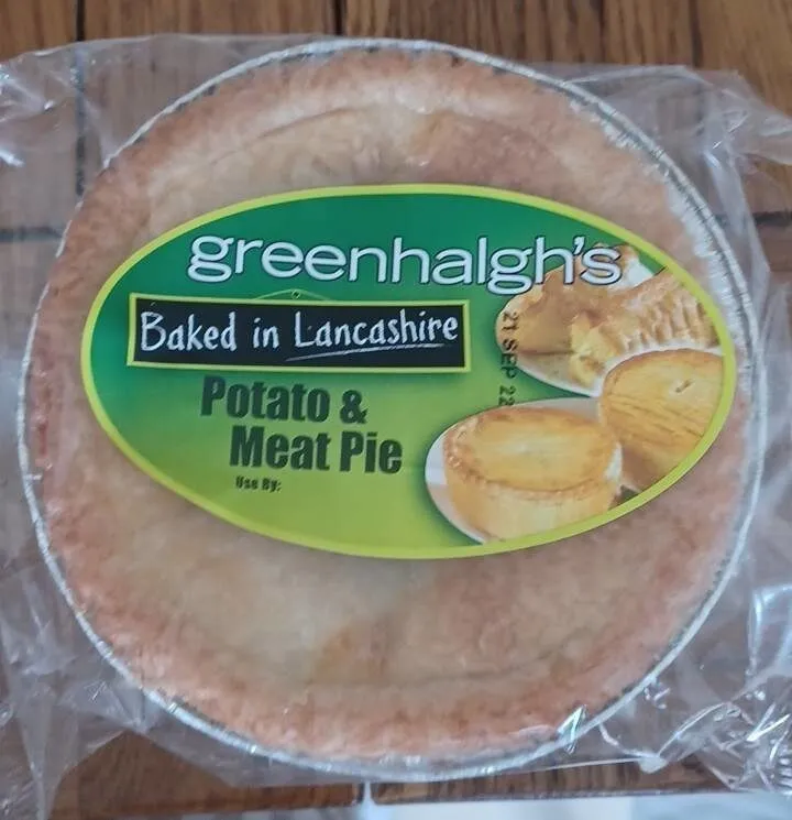 Potato and meat pie