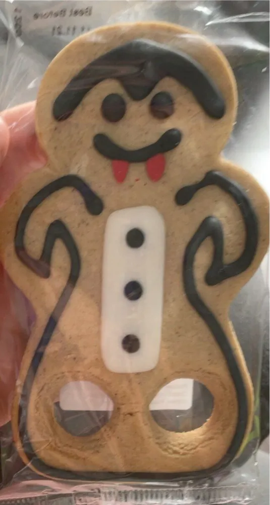 Walking vampire gingerbread