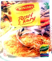 Rosol z kury z makaronem