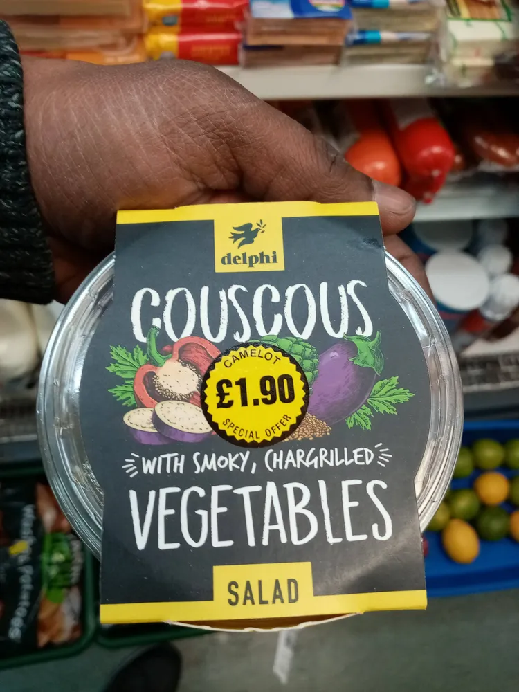 COUSCOUS WITH SMOKY, CHARGRILLED VEGETABLES