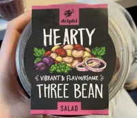 Hearty three bean salad