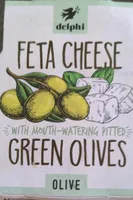 Feta Cheese With Green Olives