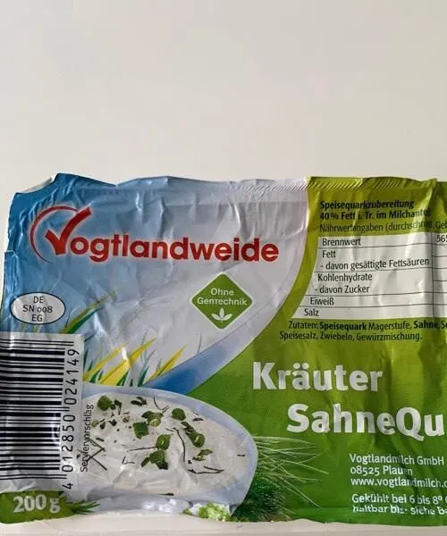 Kräutersahnequark