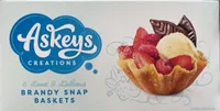 Brandy snap baskets