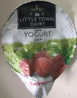 Live yoghurt raspberry