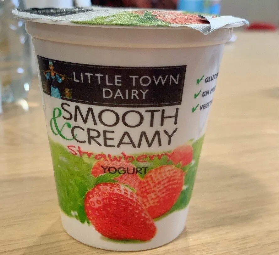 Smooth and cream yogurt