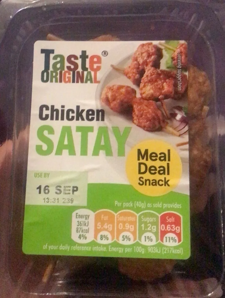 Chicken satay