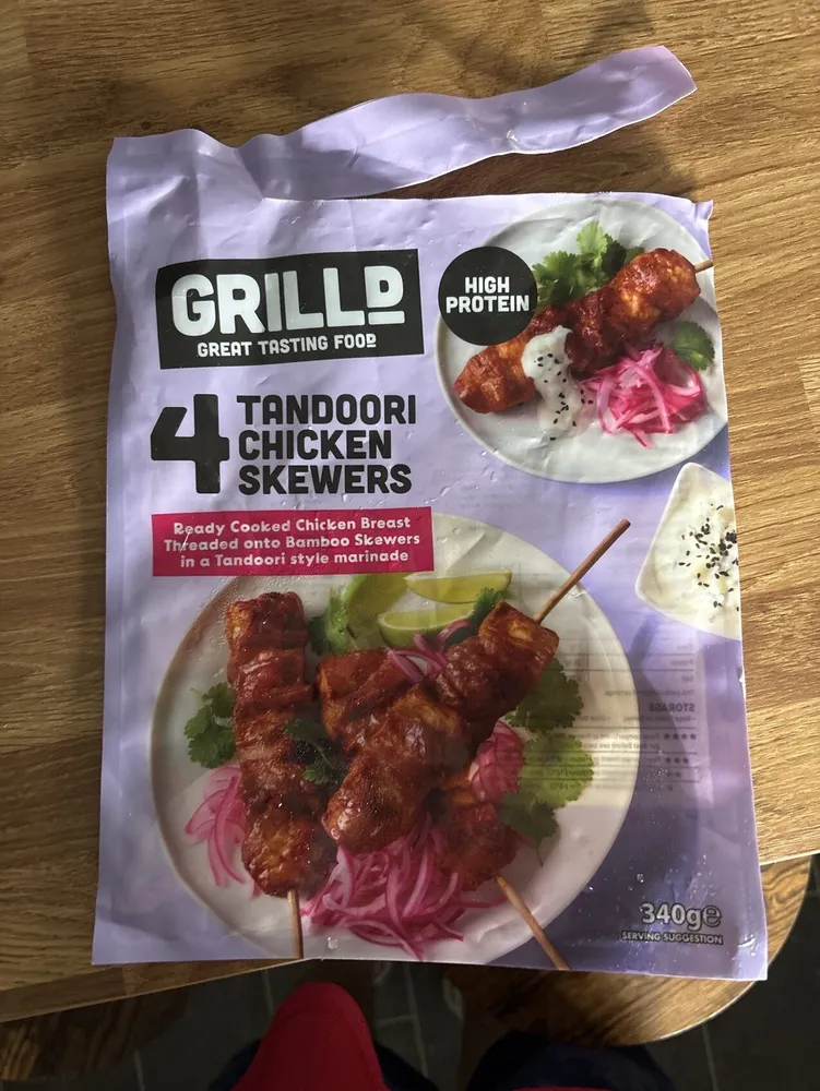 Tandoori Chicken Skewers
