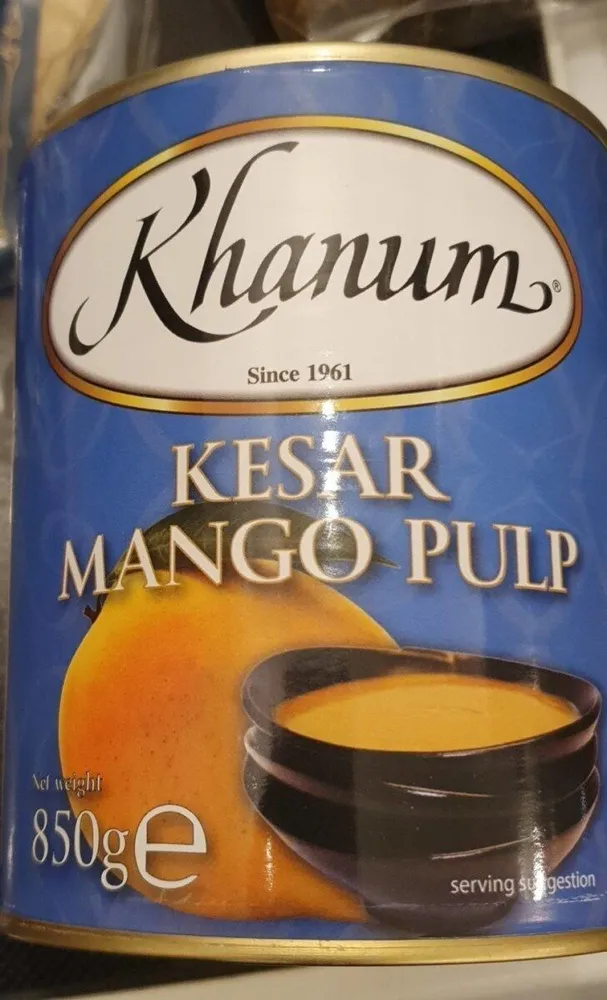 Kesar Mango Pulp